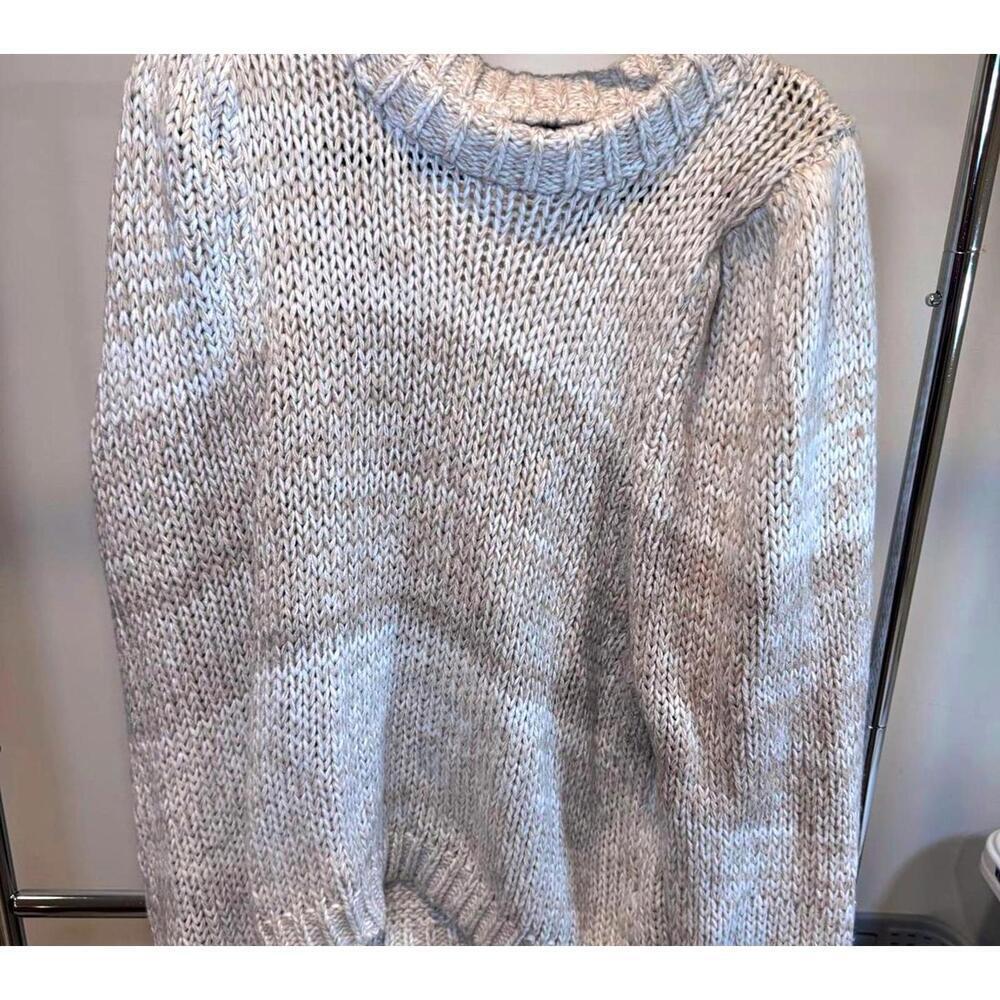 Lumière Cozy Knit Sweater - Size L - Cream